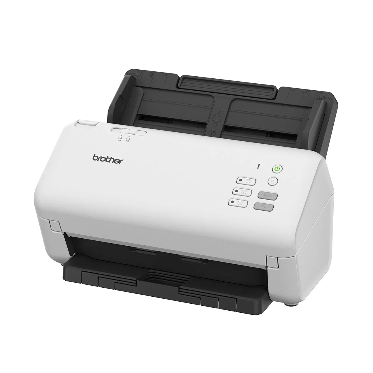 Brother ADS-4300N Scanner Left side View