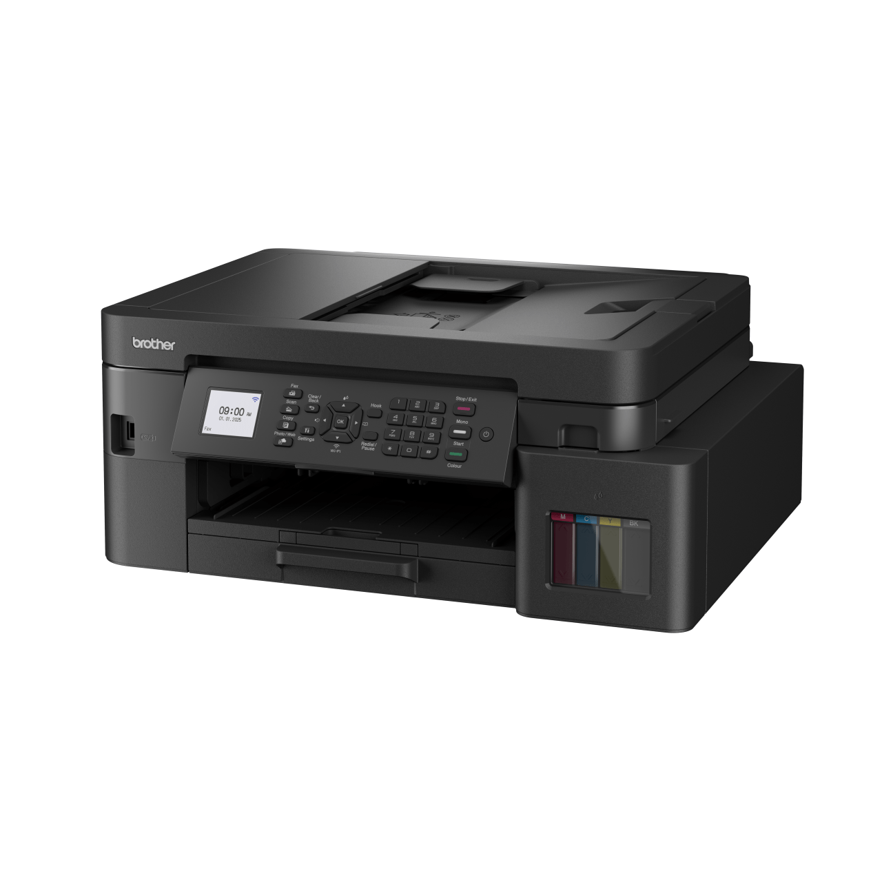 Brother MFC-T930DW Ink Tank Printer Left Side View