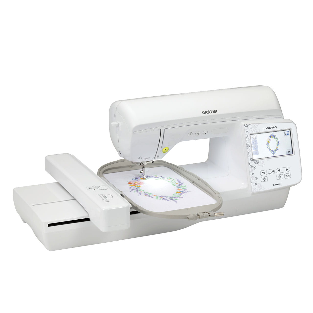 Brother NV880E Sewing, Embroidery & Quilting Machine Right Side View