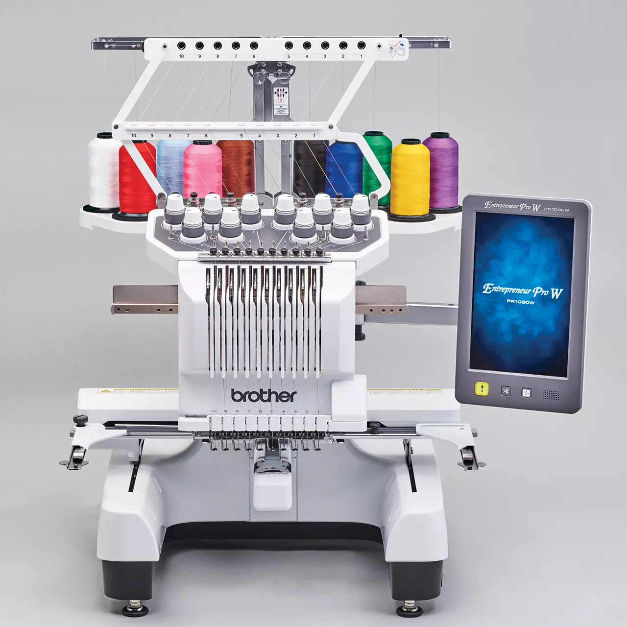 Brother PR1060W Embroidery Machine Front View