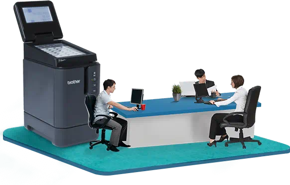 Brother label printer for asset tagging