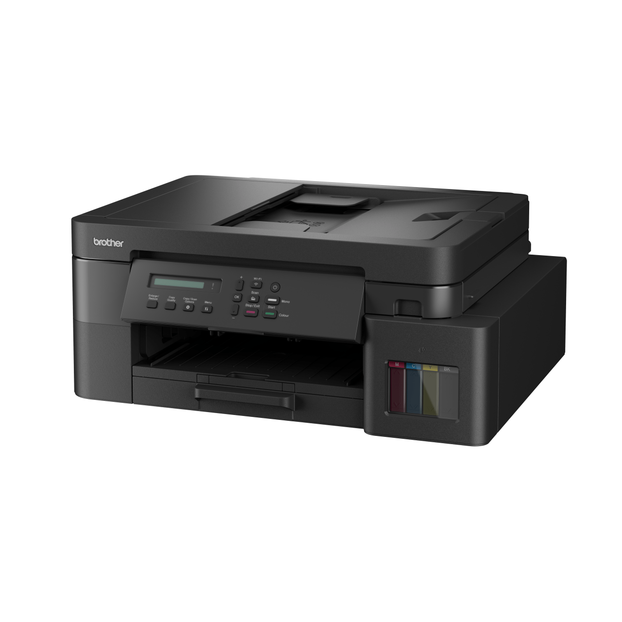 Brother DCP-T830DW Ink Tank Printer Left Side View