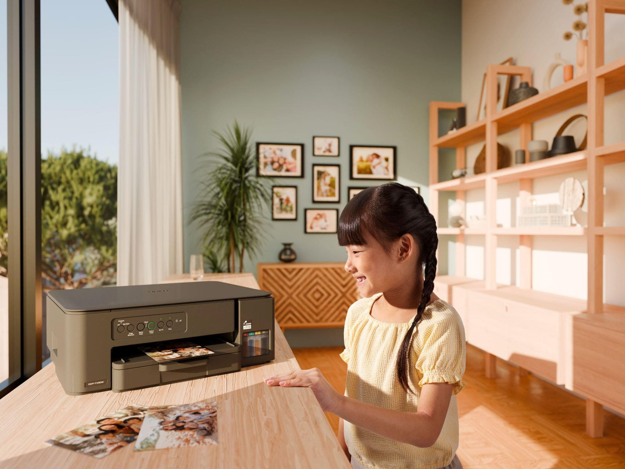 The Brother DCP-T430W brings effortless, high-quality printing to every home.