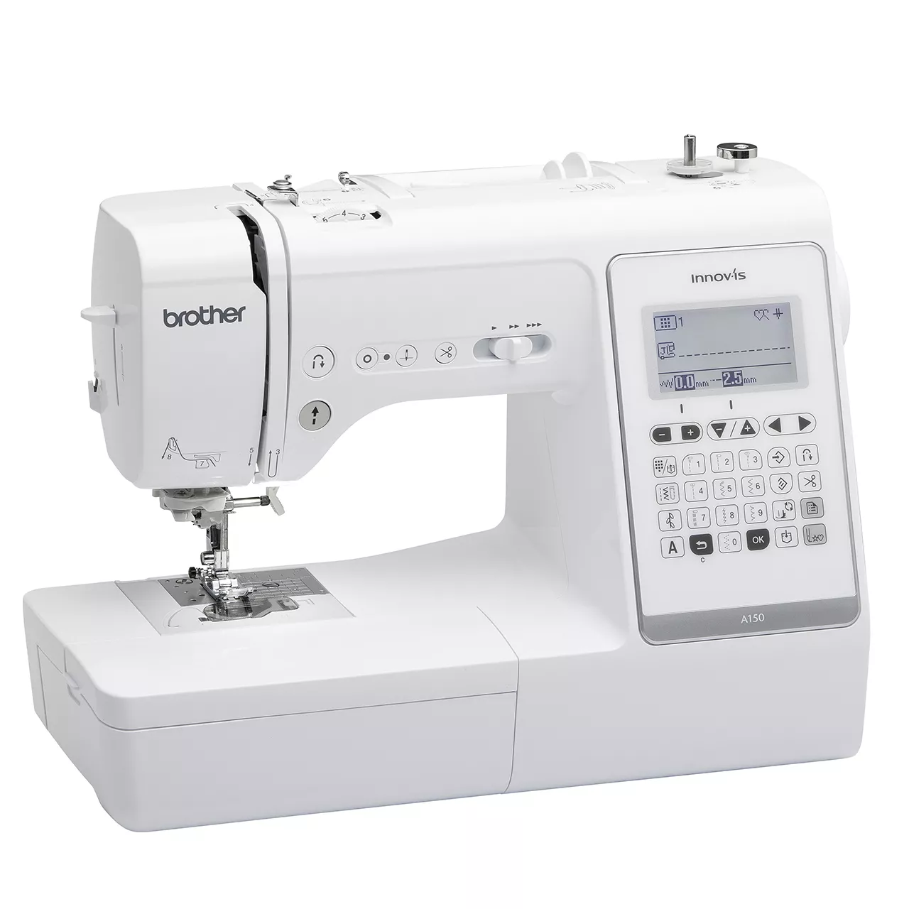 Brother Innov-is A150 Smart Sewing Machine – right-side view
