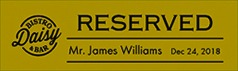 Reserved