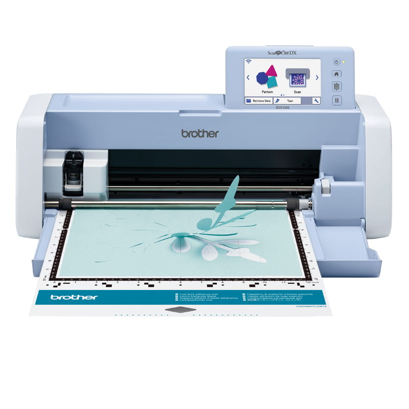 sdx-1200 front with cutting mat output
